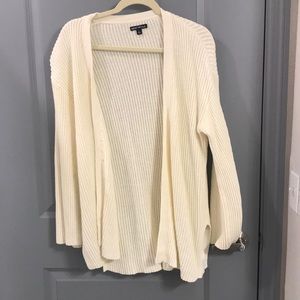 Cream J. Crew Summer Sweater